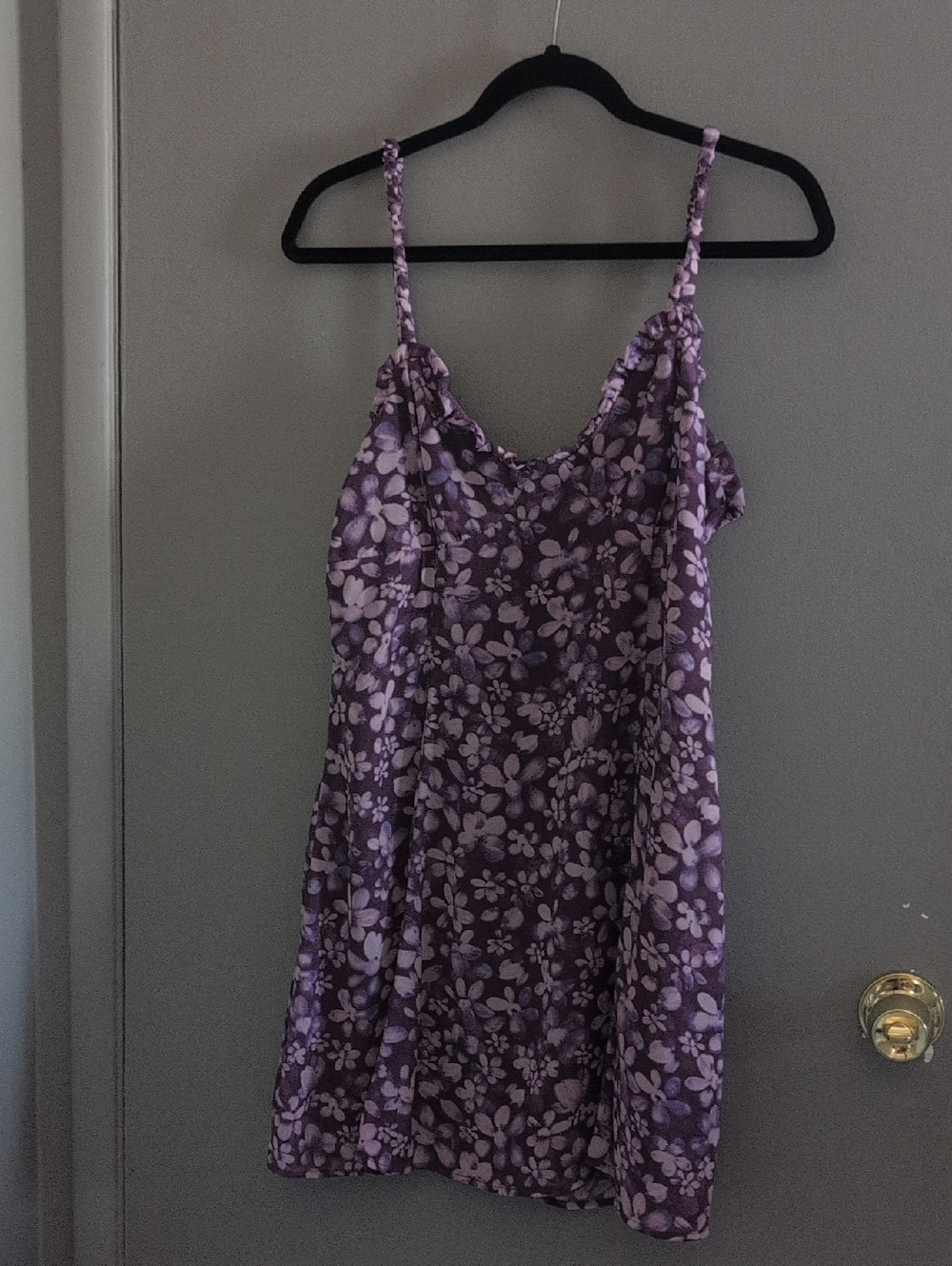wild fable Purple Floral Slip Dress